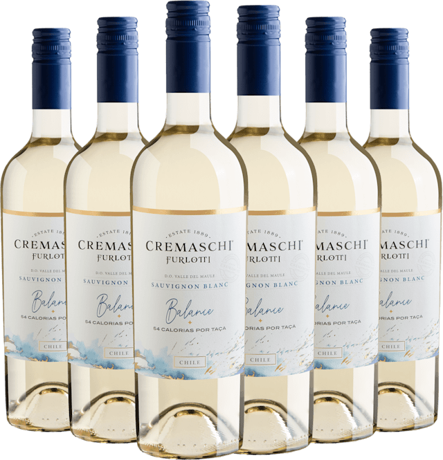 Kit 6 Cremaschi Furlotti Balance Sauvignon Blanc Valle del Maule D.O.