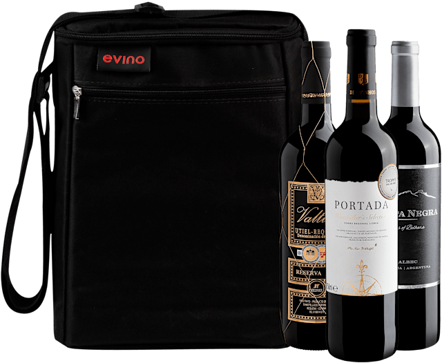 Kit 3 Vinhos Clássicos da Evino + Bolsa Exclusiva