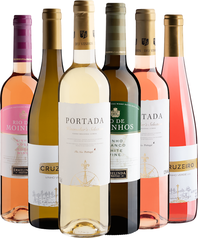 Kit 6 Vinhos Portugueses Refrescantes