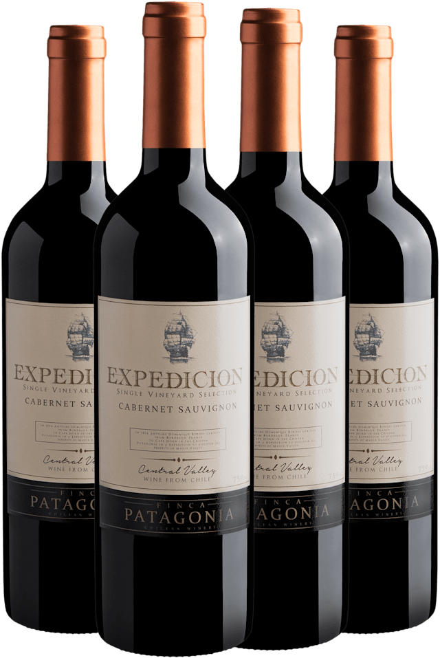 Kit 4 Finca Patagonia Expedicion Single Vineyard Selection Cabernet Sauvignon