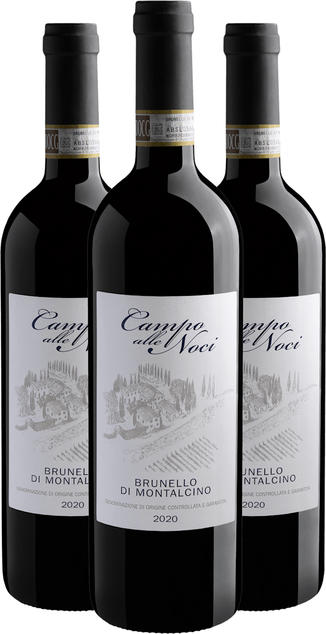 Kit 3 Campo Alle Noci Brunello di Montalcino DOCG 
