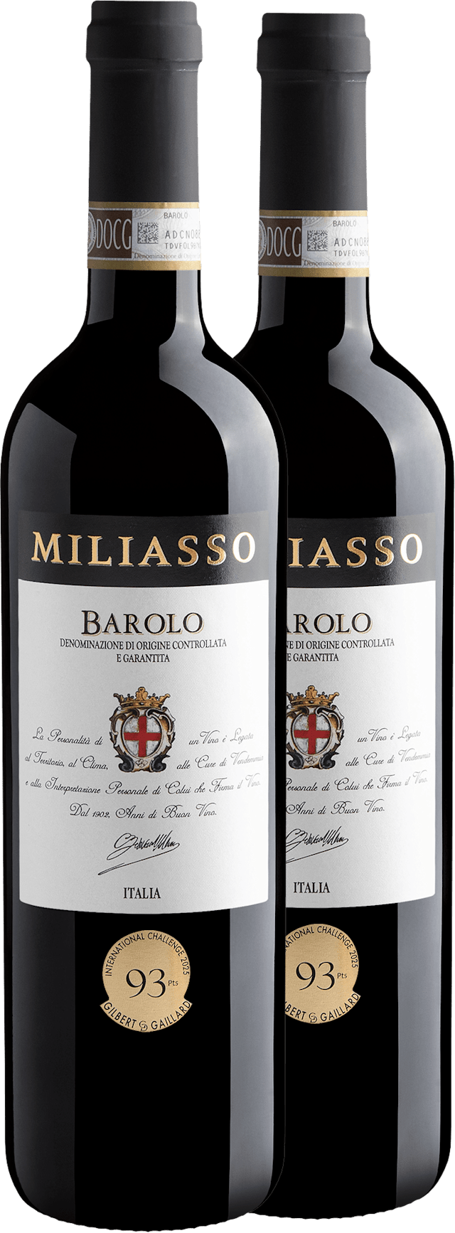 Kit 2 Miliasso Barolo DOCG