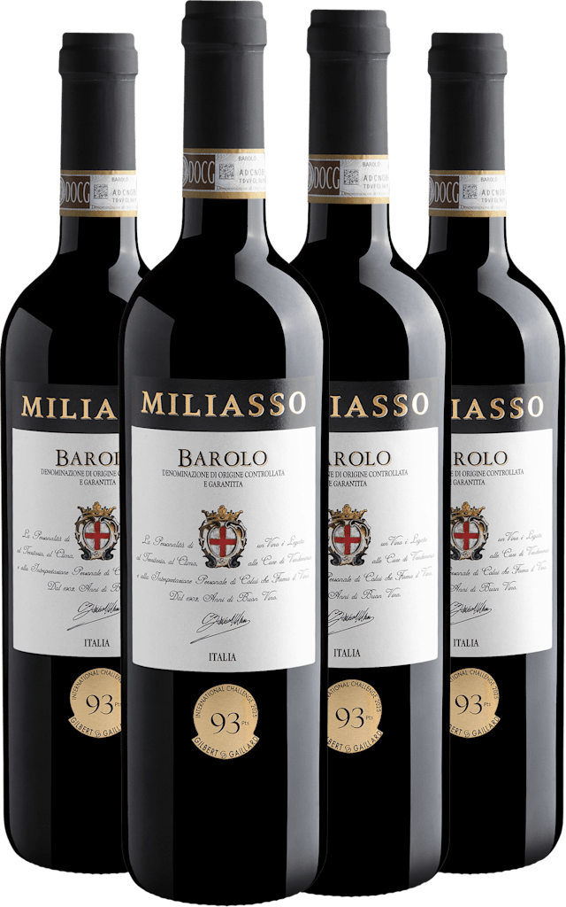 Kit 4 Miliasso Barolo DOCG