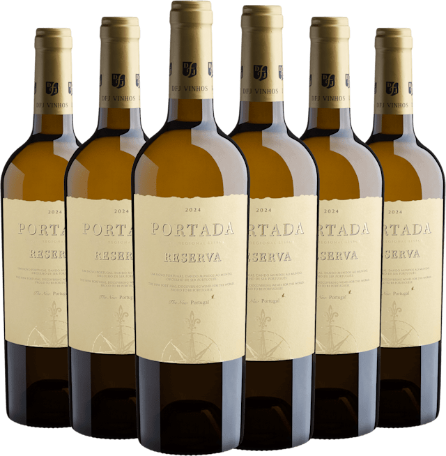 Kit 6 Portada Reserva Branco Vinho Regional Lisboa