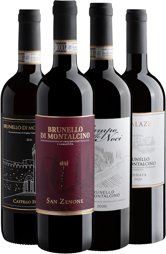 Kit 4 Brunellos di Montalcino 