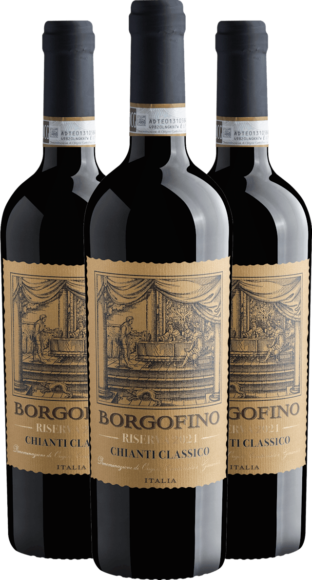 Kit 3 Borgofino Chianti Riserva DOCG