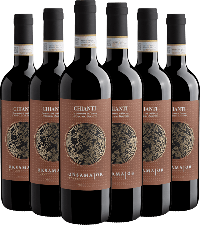 Kit 6 Orsamajor Collection Chianti DOCG