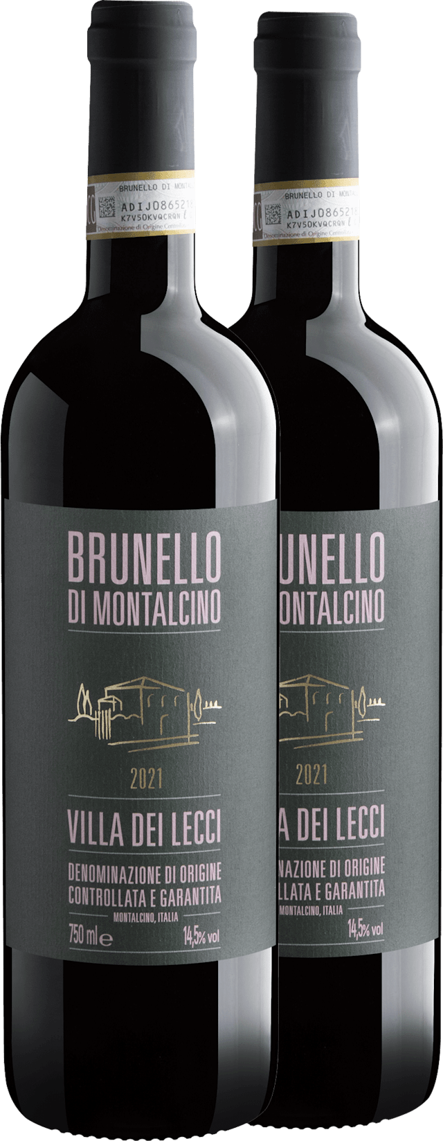 Kit 2 Villa dei Lecci Brunello di Montalcino DOCG