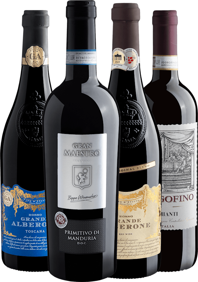Kit 4 Italianos 94+ Pontos por Daniel Perches