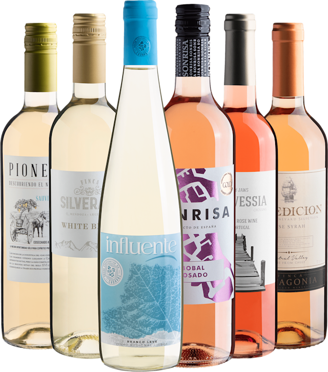 Kit 6 Vinhos Refrescantes