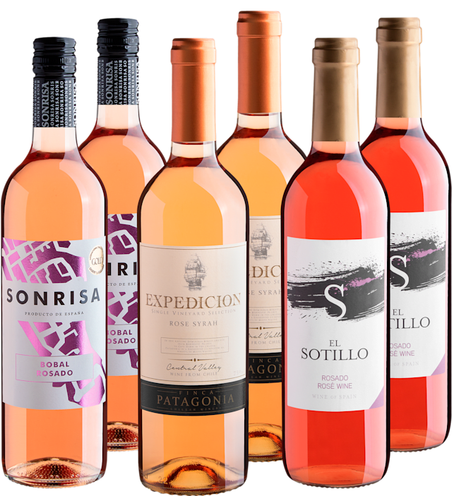 Kit Rosés em Dobro | 6 garrafas
