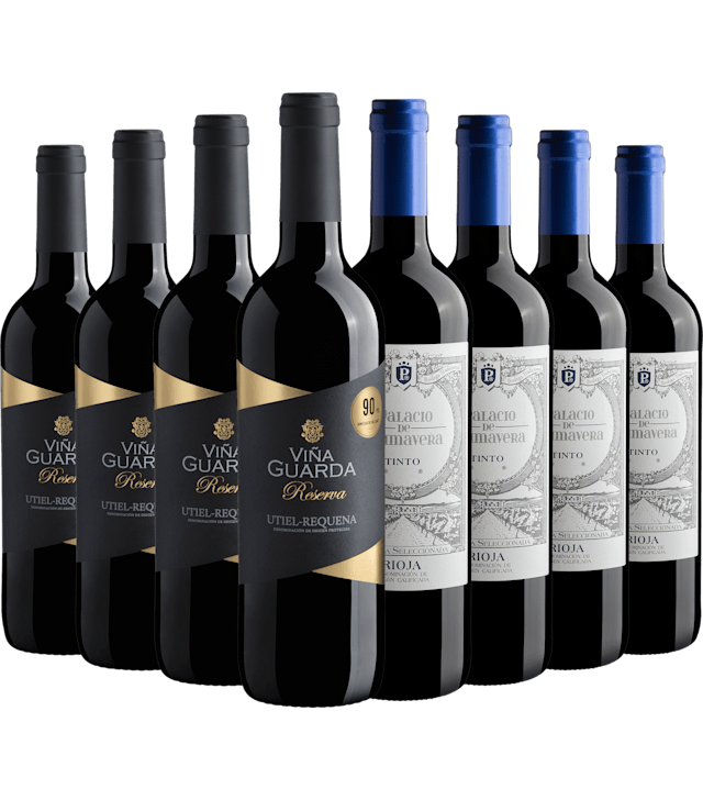 Kit Espanhóis 90+ Pontos em Dobro | 8 garrafas
