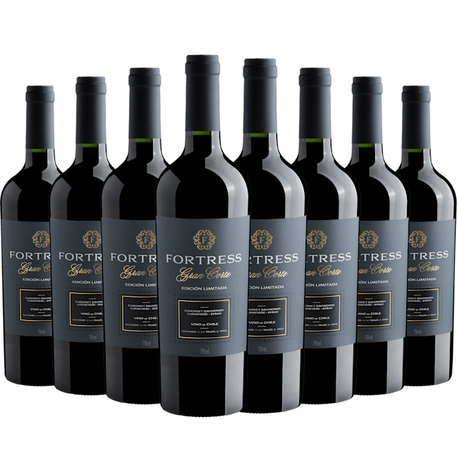 Kit 8 Fortress Edición Limitada Cabernet Sauvignon - Carmenere - Syrah
