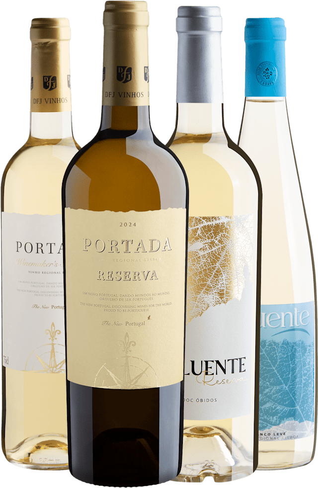 Kit 4 Brancos Portugueses Medalha de Ouro