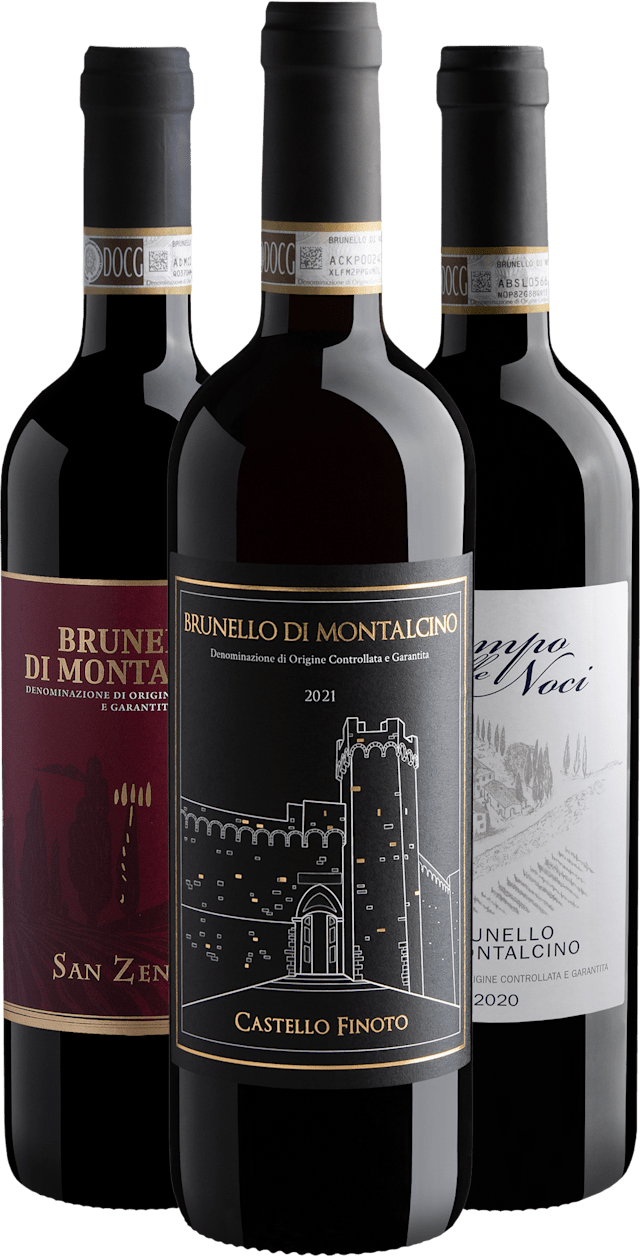 Kit 3 Brunellos di Montalcino