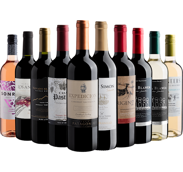 Kit 10 Vinhos