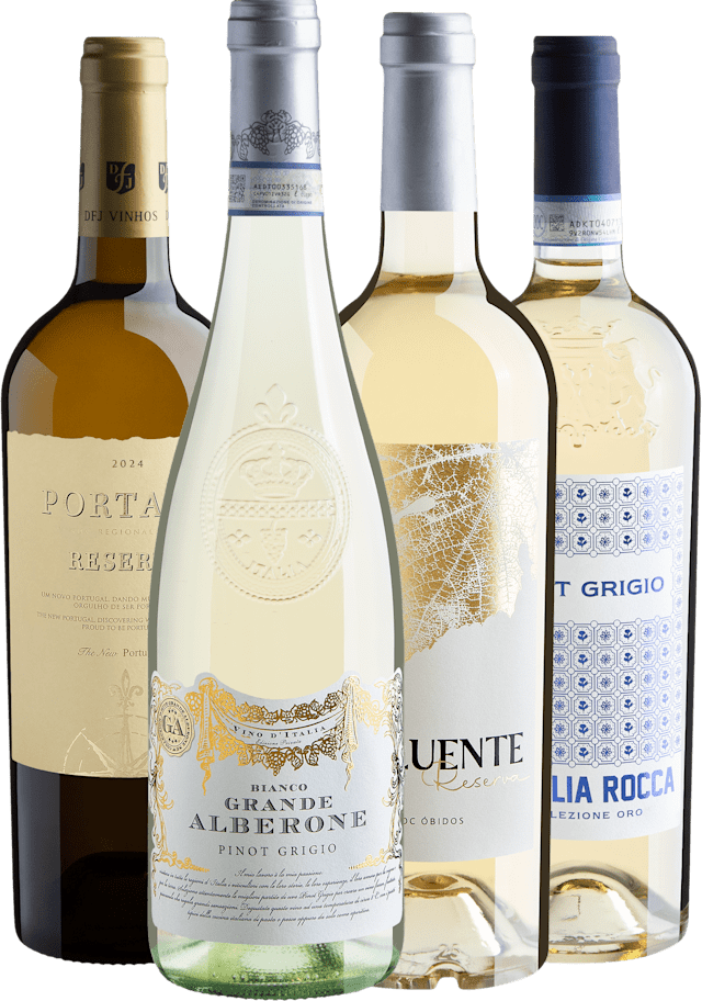 Kit 4 Vinhos Brancos Premiados