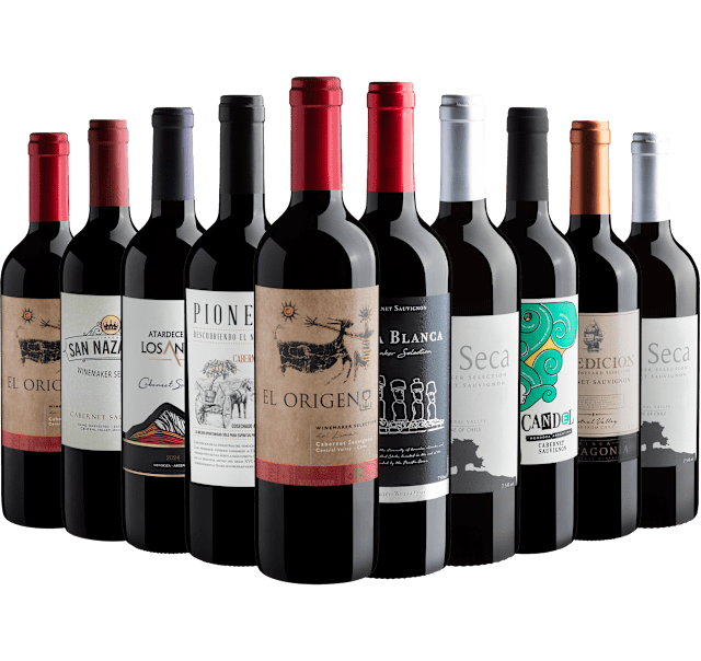 Kit 10 Cabernets Sauvignons