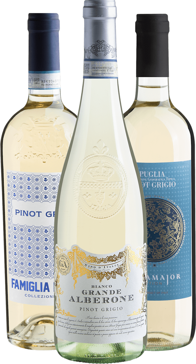 Kit 3 Pinots Grigios Italianos