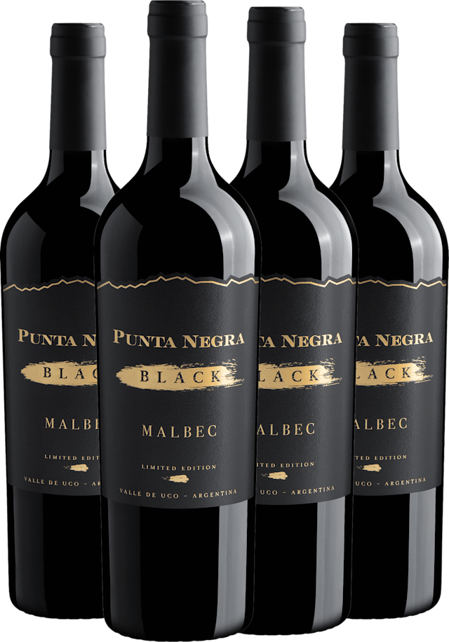 Kit 4 Punta Negra Black Malbec Limited Edition