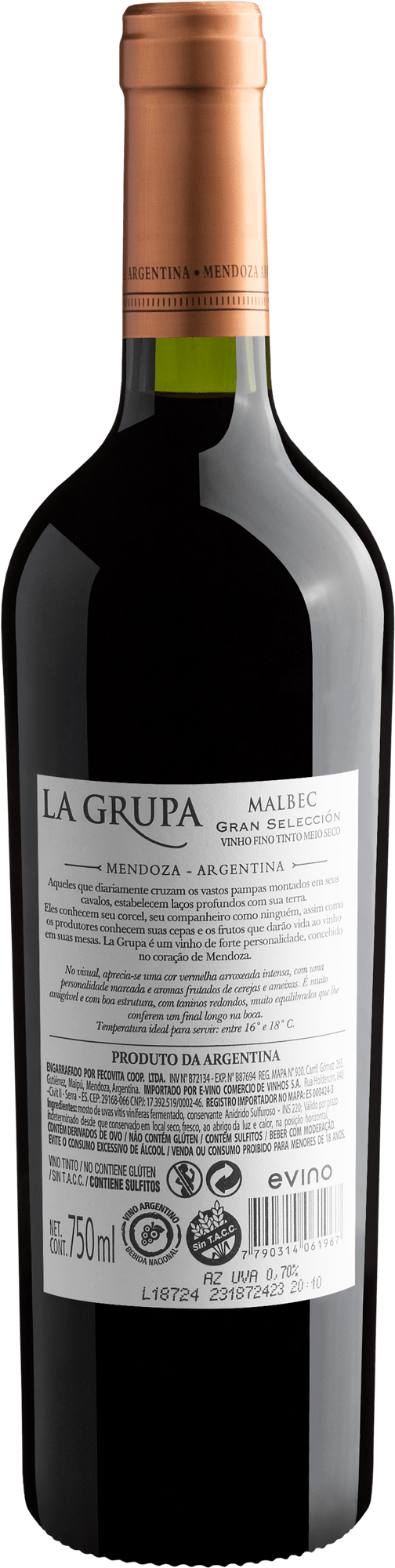 La Grupa Gran Selección Malbec 2