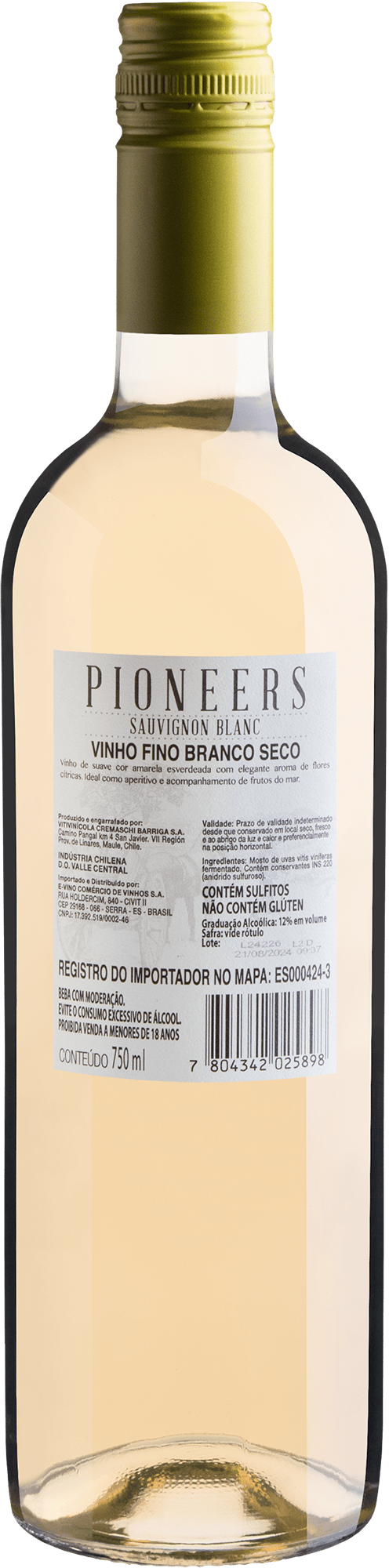 Pioneers Sauvignon Blanc 2