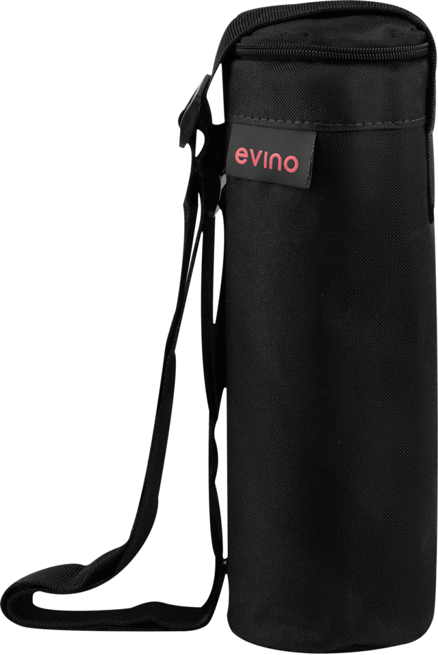 Bolsa Exclusiva Evino Preta para 1 garrafa