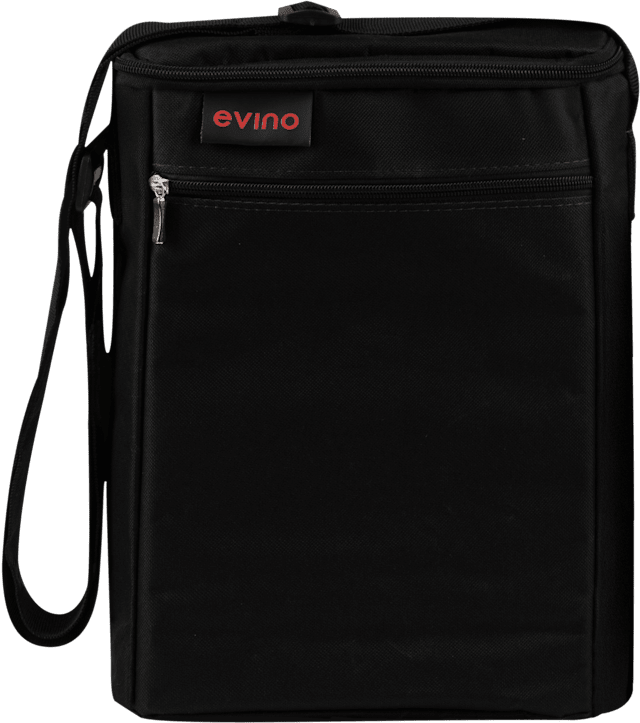 Bolsa Exclusiva Evino Preta para 3 garrafas