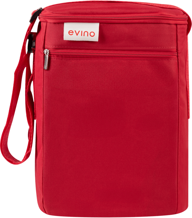 Bolsa Exclusiva Evino Vermelha para 5 garrafas
