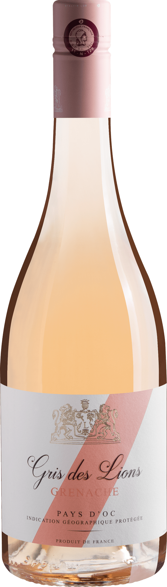 Gris des Lions Grenache Rosé Pays d'Oc IGP