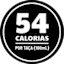 Selo 54  calorias por taça (100 mL)