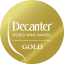 Medalha de ouro 96 pontos Decanter World Wine Awards 2022
