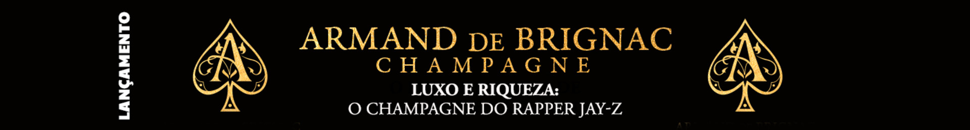 O luxo e riqueza de Champagne na sua taça