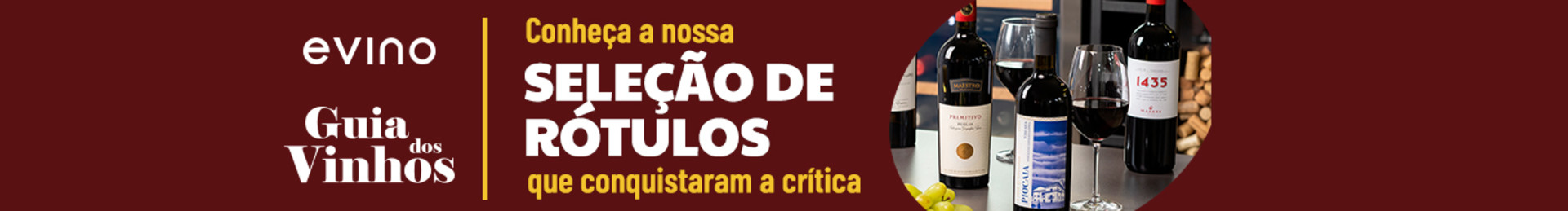 Conheça a nossa seleção de rótulos que conquistaram a crítica

