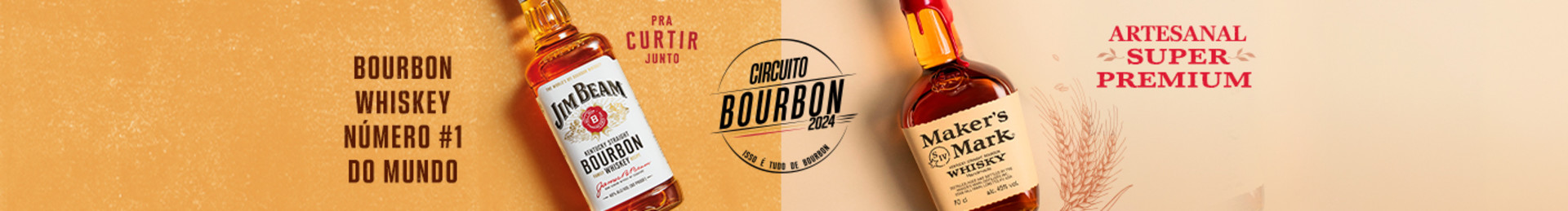 Pra curtir junto: Isso é tudo de bourbon!