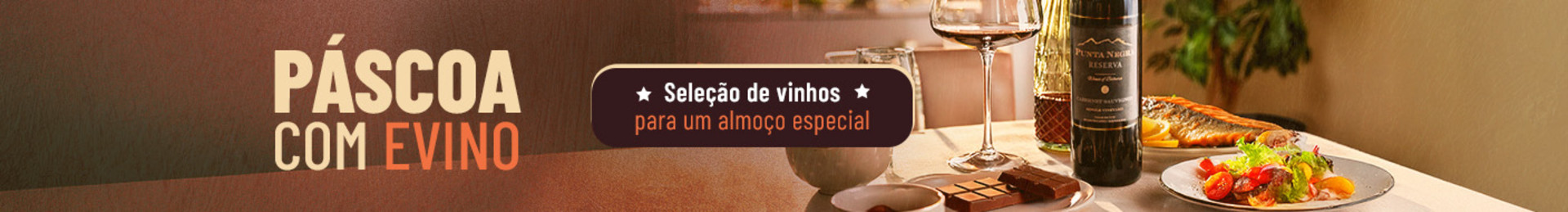 Seleção de vinhos para um almoço especial