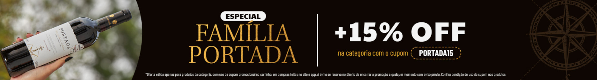 Linha portuguesa que conquistou a crítica especializada e clientes da Evino. 