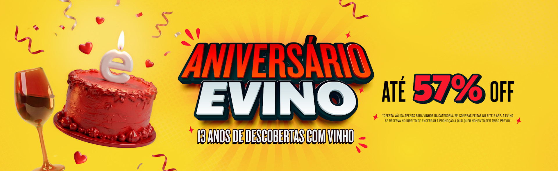 Aniversário da Evino
