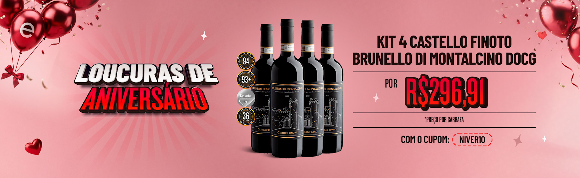 Oferta Loucura Brunello