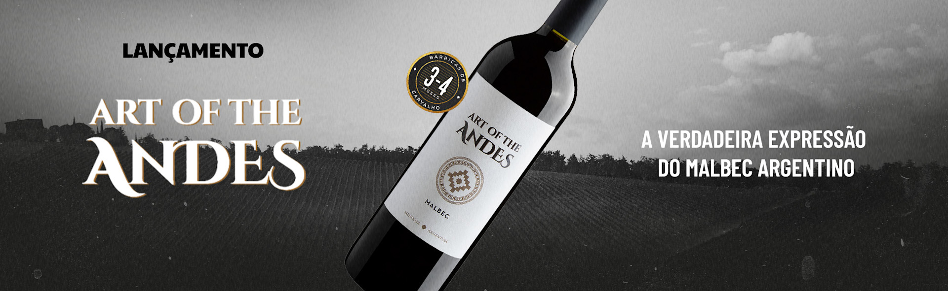 Lançamento Belhara Estate Art Of The Andes Malbec