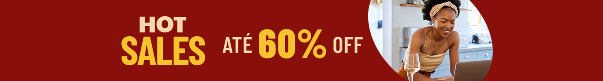 ATÉ 60% OFF