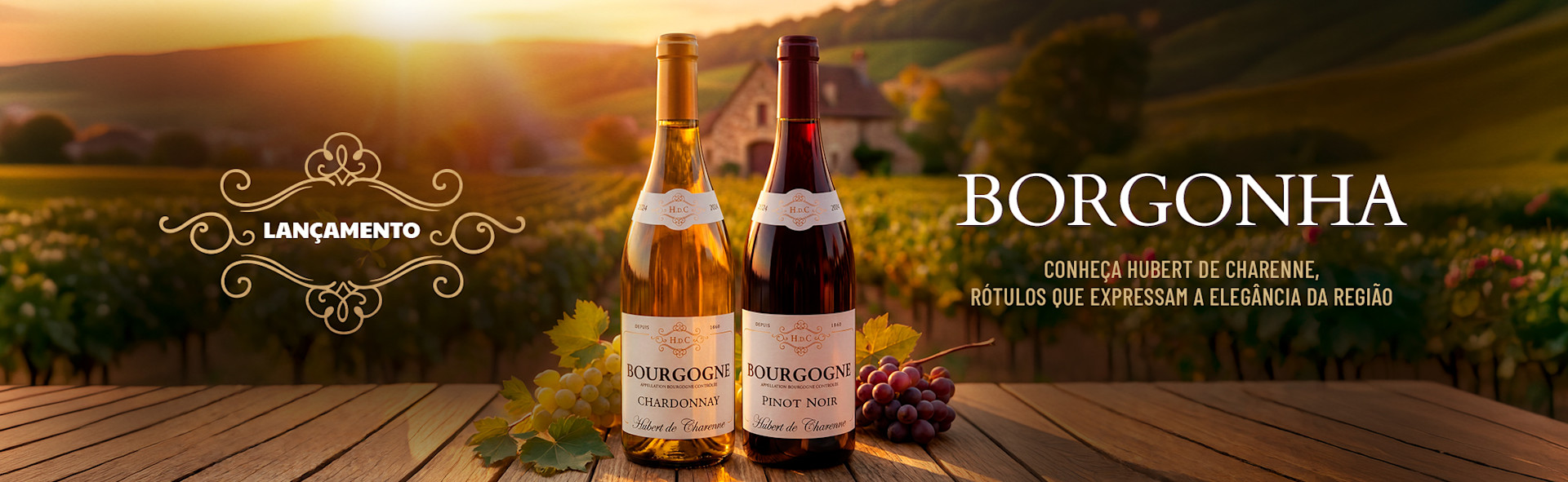 Lançamento Veuve Ambal Borgonha
