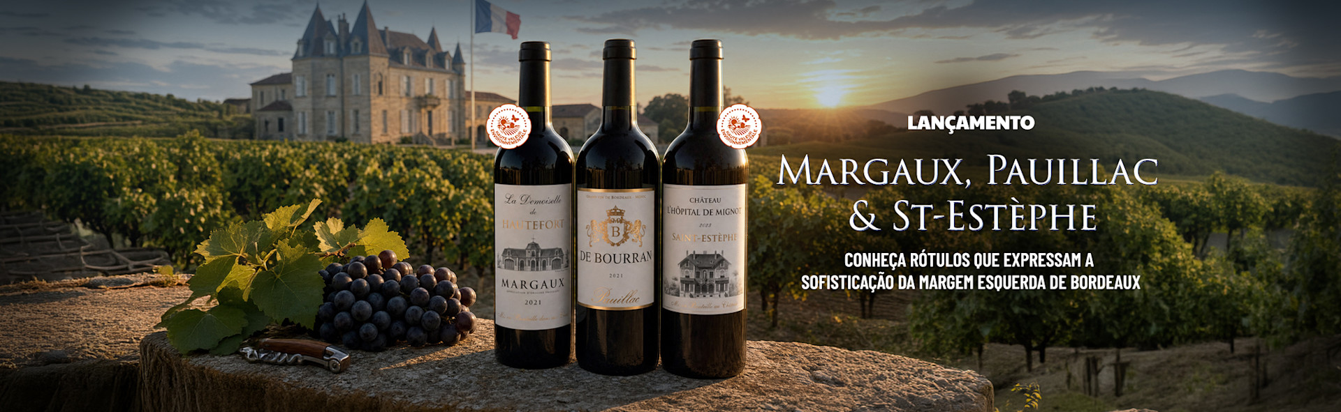 Lançamentos Margem Esquerda de Bordeaux