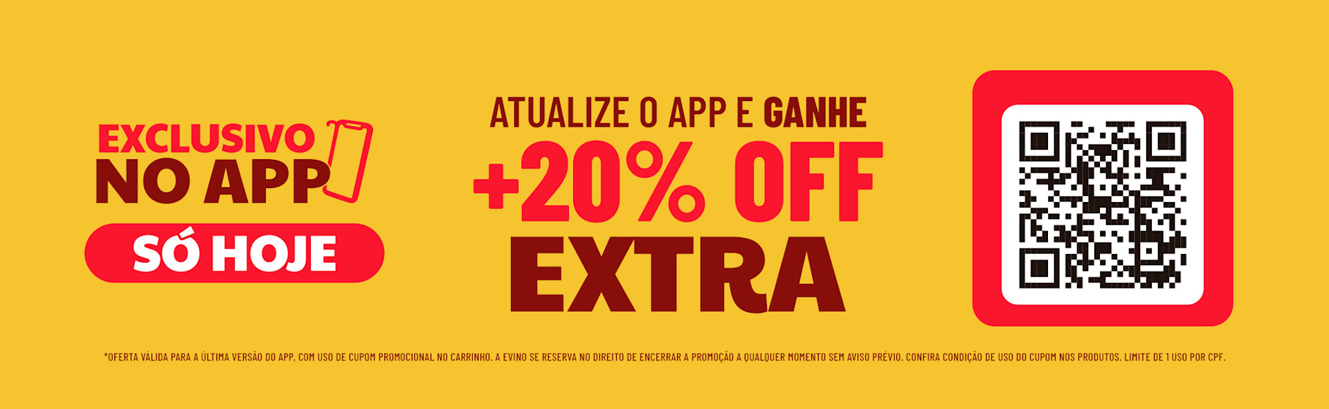 Atualização do App