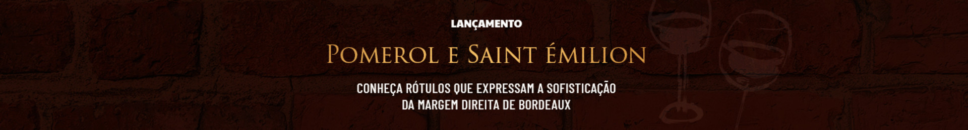 Rótulos de Saint-Émilion, Pomerol e outras sub-regiões que expressam o melhor deste terroir!