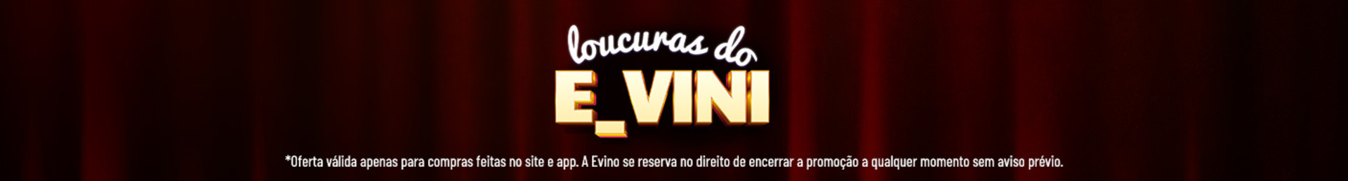 Uma seleção de até 75% OFF para abastecer a adega