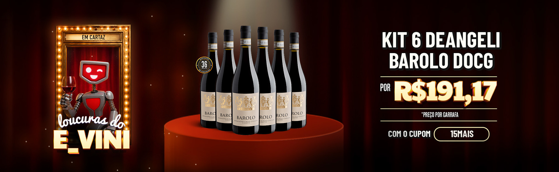 Oferta Loucura De Angeli Barolo