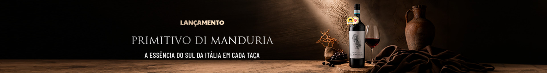 A essência do sul da Itália em cada taça