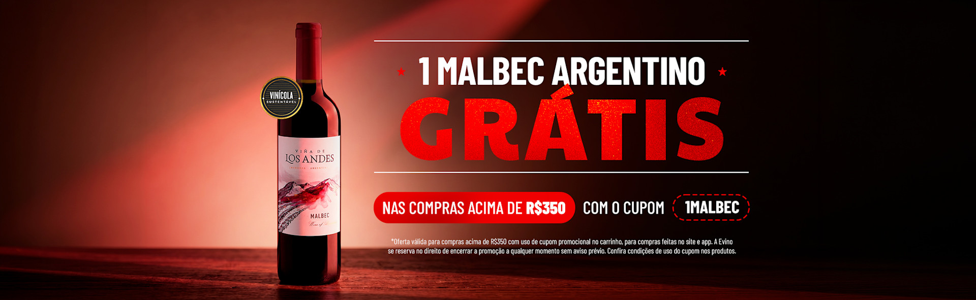 Ganhe um Malbec