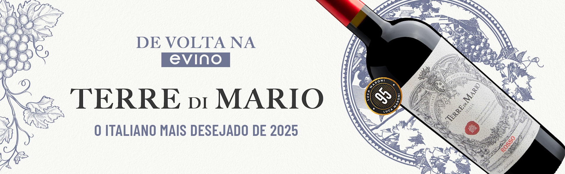 De Volta na Evino: Terrei Di Mario
